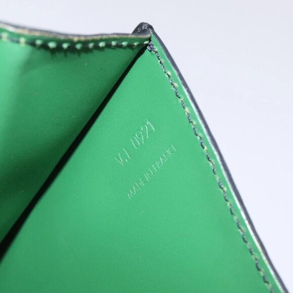 LOUIS VUITTON Epi Free Run Shoulder Bag Green Black - Picture 13 of 15